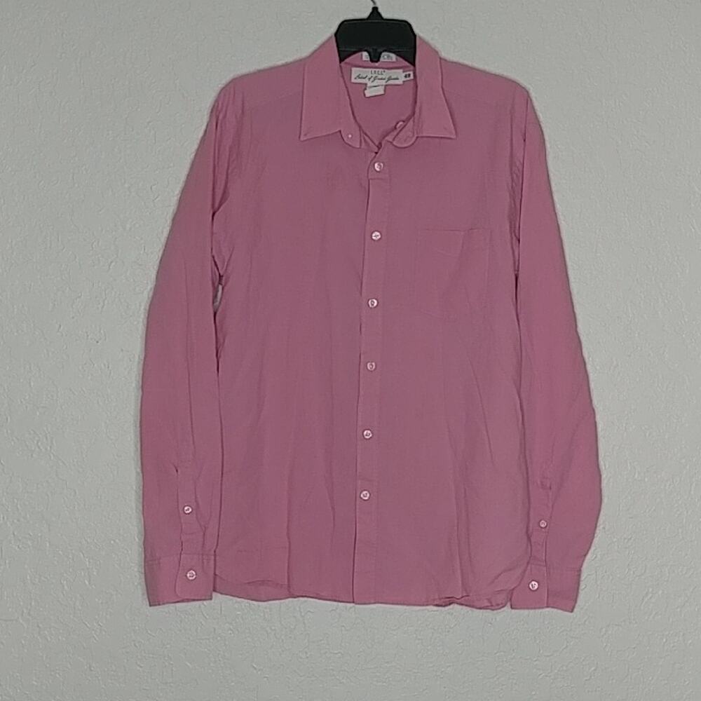 H&M‎ Label Of Graded Goods Regular Fit Button Front Shirt Pink Size L